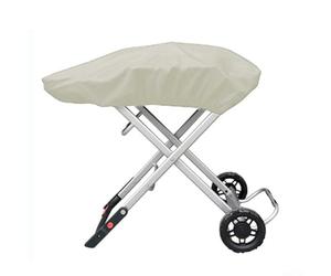 Cubierta protectora para parrilla de gas Weber 9010001 Traveler, tela Oxford 210D resistente con forro de PVC, diseñada para resistir el agua, la suciedad y la nieve