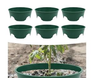 Cubierta protectora para plantas de jardín para apoyo de raíces, disuasión de plagas y retención eficiente de agua en paisajismo al aire libre y camas de verduras (1 unidad)