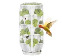Cubierta protectora para plantas para exteriores, protección de verduras resistente al viento, red para proteger el jardín, para arándanos, arriates, cultivo al aire libre, invierno frío