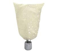 Cubierta protectora para plantas para invierno, con cremallera y cordón, protección contra heladas, conexión de tronco de liberación rápida, protección contra heladas para frutas, flores, arbustos