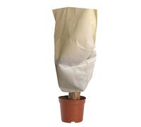 Cubierta protectora para plantas para invierno, con cremallera y cordón, protección contra heladas, suministros de jardín resistentes al desgarro para exteriores para frutas en macetas y flores
