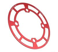 Cubierta protectora para plato de bicicleta de 104 mm en aleación de aluminio, compatible con platos individuales 32 36T y 38 42T (32-36T multicolor)
