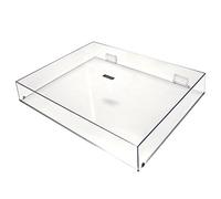 Cubierta Protectora para Reloop RP-1000/2000/4000/5000 - Tapa acrílica abatible para Tocadiscos, protección contra Polvo y Suciedad