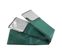 Cubierta protectora para toldo de columpio hecha de material impermeable 210D, para uso en exteriores en diversas condiciones climáticas (pequeño de tres plazas, verde oscuro)