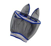 Cubierta protectora profesional para la cara de caballo, transpirable, ajustable, malla fina, fácil de usar, cubierta de cabeza de caballo