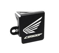 Cubierta Protectora Protector del Depósito De Líquido De Freno Trasero para H&Onda CB500X CB500F CB 500X 500F(Black)