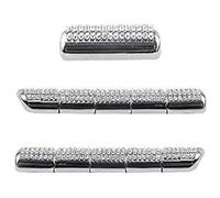 Cubierta Protectora Rejilla Ventilación Coche Calcomanías Cristal Con Diamantes Imitación Botones Aire CA 11 Unidades Para Benz Para C250 Para C300 Para E300 Para E350 Para CLS Para GLC Para EQC