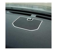 Cubierta Protectora Rejilla Ventilación Coche For Discovery For Sport 2015 20106 2017 Black Ash Wood Dashboard Speaker Frame Trim Car Interior Decoration Accessories