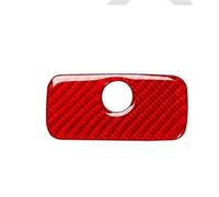 Cubierta Protectora Rejilla Ventilación Coche Pegatinas Decorativas Para El Interior Del Coche De Fibra Carbono Para Jeep Para Wrangler JL 2018-2023 Para Gladiator 2020-2023( Red)