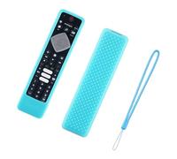 Cubierta Protectora remota de Silicona con Agarre Texturizado Parachoques Engrosado Absorción de Golpes Modelo de compatibilidad Protector de Textura para Control Remoto de televisores