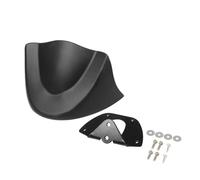Cubierta protectora rueda Para Harley Para Dyna Fat Bob Wide Glide FXD 2006-2017 Spoiler De Barbilla Delantero Motocicleta Cubierta Inferior Del Carenado Air Dam(Negro mate)