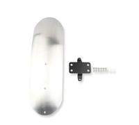 Cubierta protectora rueda Para Scrambler 400X Para Speed 400 2023-2025 Para Speed T4 2024-2025 Extensor De Guardabarros De Guardabarros Delantero(438MM Silver)