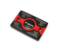 Cubierta Protectora Tapa Del Depósito De Líquido De Freno Delantero Y Trasero Para Yam&ha FZ8 2010-2014(Red2)