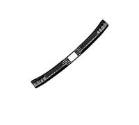 Cubierta Protectora Umbral La Puerta Maletero del Pedal De La Placa del Pie del Parachoques Trasero del Coche para Toyota RAV4 XA50 Hybrid 2019-2024(Inside Black)