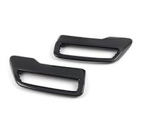 Cubierta Punta Escape 2 Embellecedores De Tubo De Escape Trasero Compatible Con Peugeot 3008 5008 Para Allure Access 2017 2018 2019 2020(Black)