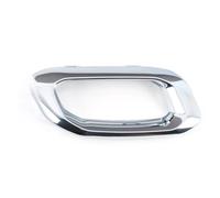 Cubierta Punta Escape 2 Piezas Accesorio Parachoques Trasero Tubo Escape Silenciador De Garganta, Marco De Cubierta Compatible Con Benz Para GLC W253 GLC200 GLC260 GLC300 2020 2021 2022(A pair)