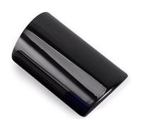 Cubierta Punta Silenciador Escape Acero Inoxidable Para VW Para Beetle Para POLO Para Cross Para GOLF 2014 2015 2016 2017 Tubo Extremo Garganta Cola(76mm Black)