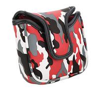 Cubierta putter,impermeable PU con cierre magnético,funda golf protector para putter cuadrado,for jugadores profesionales y aficionados en campos de golf viajes y protección contra rayones