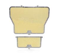 Cubierta Radiador Motocicleta Para BMW S1000R 2013-2020 S1000XR 2015-2019 HP4 Motocicleta Radiador Cubierta Protectora Para Parrilla Protector De Enfriador Aceite(Gold)