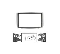 Cubierta Radio Marco 2 DIN Radio Fascias para Alfa para Romeo 147 2005-2011 Estéreo GPS DVD Panel Dash Reacondicionamiento Montaje Audio Molduras Marcos Bisel