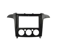 Cubierta Radio Marco Fascia De Coche 9 Pulgadas Y 2DIN para Ford S-MAX S MAX 2006-2015, Marco para Panel Instalación, Kit Reacondicionamiento Embellecedor