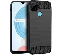 Cubierta Realme C21 / C11 (2021) Carbono (Negro) - COOL