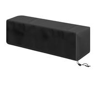 Cubierta rectangular para fogata, resistente al agua y al polvo para chimenea, con cordón, protector para todo tipo de clima, para estufas cuadradas y rectangulares