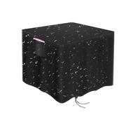 Cubierta rectangular para hoguera - A/B/C 420D, protección a prueba de fugas, patio resistente al viento | ideal para uso en todo tipo de clima, trabajo de defensa contra la lluvia.