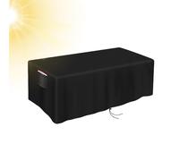 Cubierta rectangular para hoguera de patio exterior - Cubierta premium para hoguera para uso exterior | Material de alta calidad, protegido contra los rayos UV, mantiene su brasero limpio y seguro de