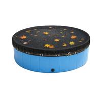 Cubierta redonda de 7,7 m, red impermeable ignífuga, protección solar para piscinas sobre el suelo, segura para perros y niños
