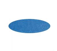 Cubierta redonda de la piscina de la tela tejida PE de la cubierta de la piscina de 6FT con el diseño del cordón para el mantenimiento de la temperatura de las piscinas inflables de la familia