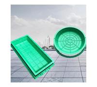 Cubierta redonda invisible personalizable para inspección decorativa, alta carga, resistente a caídas, 70 x 70 cm, perfecta para uso en exteriores