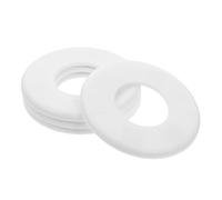 Cubierta Redonda para Escalera de Piscina 51 ABS 4 Piezas Blanco | Sella Orificios y Cubre Tuberías Expuestas, Instalación Sencilla, para Spa y Piscina Enterrada