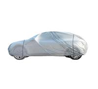 Cubierta reflectante resistente para vehículo, protección solar, antidesgarros, a prueba de polvo, bordes elásticos, cubierta para coche con correas