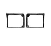 Cubierta Rejilla Aire Compatible Con Subaru Para Forester 2015 2016 2017 2018 Real Car Interior AC Outlet Cover Trim Sticker Accesorios Air Vent Trim