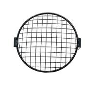 Cubierta Rejilla Faro Motocicleta Protector de Rejilla para Faro de Motocicleta de 6,3", Cubierta de Malla para Montaje Lateral, Universal, para Chopper y Cafe.