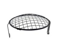 Cubierta Rejilla Faro Rejilla Protectora De Malla Para Faros Delanteros De Motocicleta, Estilo Retro, Universal, De 7 Pulgadas, Cuadrada, De Metal, Accesorios Anticolisión