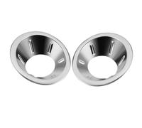 Cubierta Rejilla Vehículo Cubierta Cromada ABS Para Faros Antiniebla Delanteros Para Nissan Navara D40 2007-2013 Adhesivos Para Embellecedores De Faros Antiniebla Delanteros