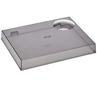 Cubierta Reloop RP-7000/8000 - Protección acrílica Plegable contra Polvo y Suciedad para Tocadiscos, Reloop RP-7000/8000 MK1 y MK2 (Negro Transparente)