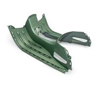 Cubierta reposapiés Piaggio, verde, VV verde 344/A para Vespa GTV, 65663750VV