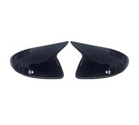 Cubierta repuesto espejo Compatible Con Hyundai Para Accent Para Solaris Para I30 2017 2018 2019 2020 2021 2022 Coche Retrovisor Puerta Espejo Cubierta Guardabarros Molduras Piezas(No Light Black)