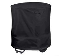 Cubierta resistente al agua para trituradora de madera con tela Oxford 210D, protección para todo tipo de clima para trituradoras de hojas de hasta 33 x 45 pulgadas, negro