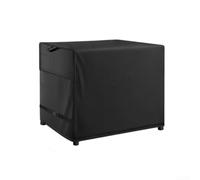 Cubierta resistente para mesa de parrilla negra (92 x 61 x 89 cm) | Tela Oxford 210D, resistente al desgarro, revestimiento impermeable, mantiene el carrito seco, uso duradero