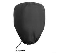 Cubierta resistente para motor de recortadora, funda protectora impermeable Oxford 420D para cortasetos, bordeadoras, motosierras, desbrozadoras, se adapta a 12.8 x 17.3 pulgadas, color negro