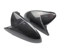 Cubierta Retrovisor Lateral Para Golf 7 MK7 .5 Para GTD R Para GTI L E- Para GOLF Cubierta De La Caja Del Espejo Retrovisor Ala Puerta(Carbon Look Black)