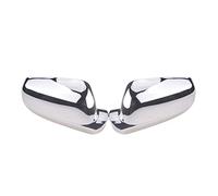Cubierta Retrovisor para Golf 4 para MK4 para Bora 1998-2004 Coche Cromado Rimado Espejo Retrovisor Tapa ala Cubierta De Espejo Lateral Carcasa Carcasa Espejo Puerta (Size : Sliver Pair)