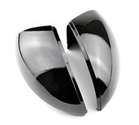 Cubierta Retrovisor Puerta Compatible Con VW Para Tiguan 2009 2010 2011 2012 2013 2014 2015 ABS Carbono Negro Cubierta De Espejo Retrovisor Carcasa De Luz De Señal De Giro