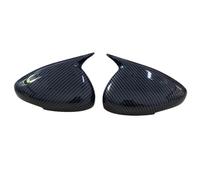 Cubierta Retrovisor Puerta Para Citroen Para C4L Para C5 2013 2014 2015 2016 Pegatina Coche Cubierta Espejo Retrovisor Lateral Tapa Ala Exterior Carcasas Espejo Retrovisor Coche(Carbon Look)