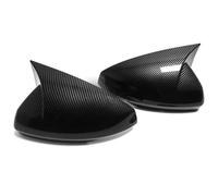 Cubierta Retrovisor Puerta Para VW Para POLO 2018 2019 2020 2021 2022 2023 Pegatinas Espejo Retrovisor Lateral Accesorios Exteriores(Carbon Look)