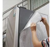 Cubierta ribeteada para refrigerador, cubierta protectora lateral para congelador, manta aislante para congeladores y cámaras frigoríficas, protección térmica para patios balcones(B,50 * 170CM)